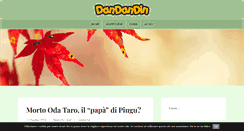 Desktop Screenshot of dandandin.it